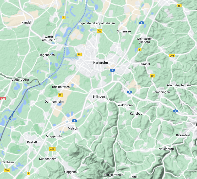 Garten - und Landschaftsbau Ettlingen - Einzugsgebiet